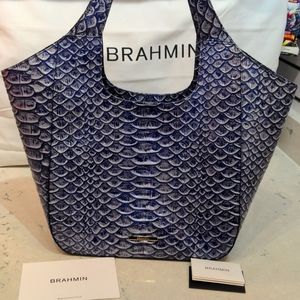 Brahmin Carla Denim Cruz bag